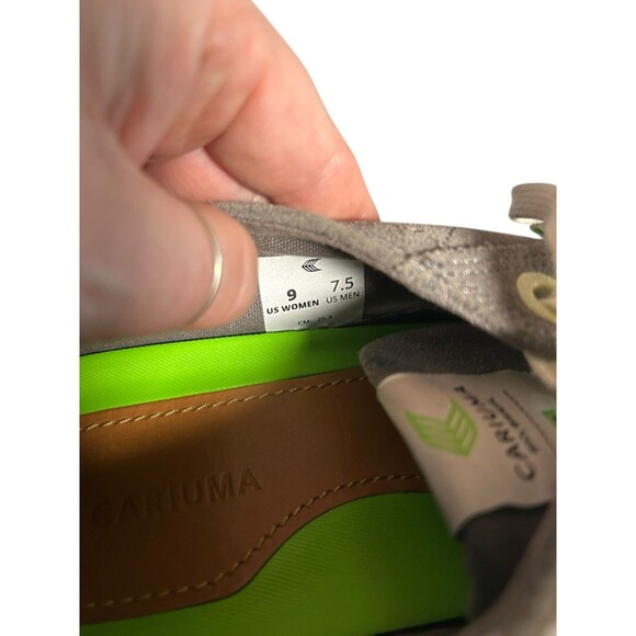 Cariuma Womens Size 9 Gray Pantone Low Top The OCA Casual Sneaker Shoes Mens 7.5 - Picture 7 of 7